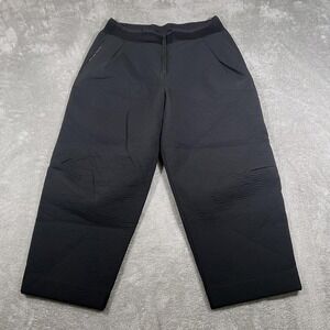 Nike Sportswear Tech Pack Woven Pants‎ Womens Large Black Cropped Lined Joggers
